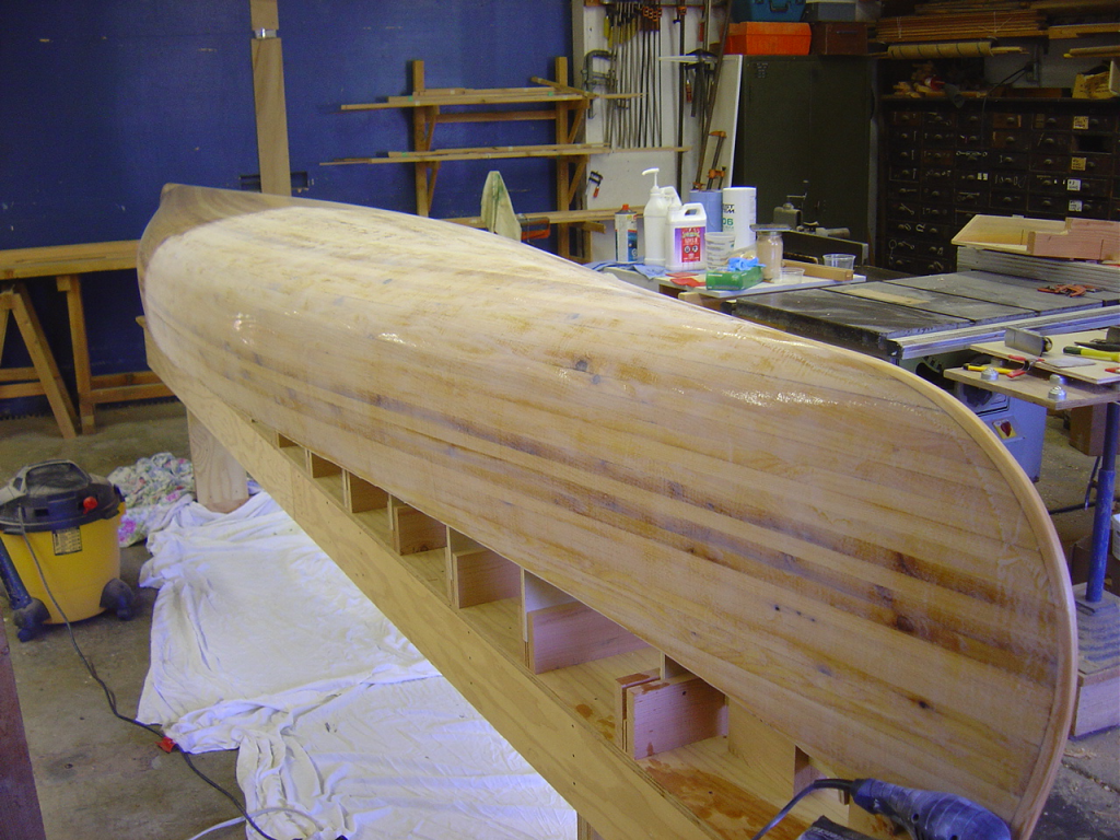 partially sanded